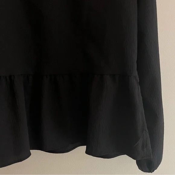 🌈 2 for $30!! 🌈 NWT Nine West Peplum Blouse - Picture 9 of 9